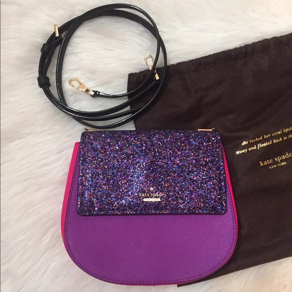 Rare Kate Spade glitter Byrdie